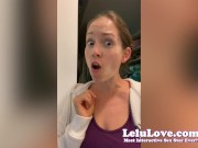 Amateur pornstar recaps SCARY nightmare scenario & behind scenes sexy naked fun & action - Lelu Love