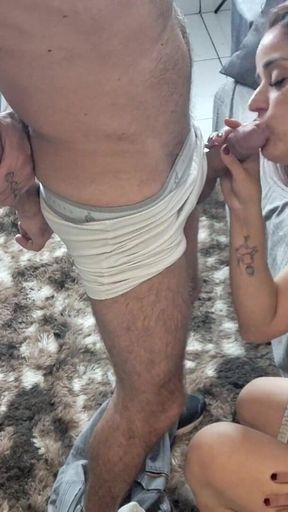 Naughty Seamstress Takes Neighbor's Pants Measurements!