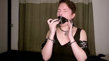 Eryn Tries Screw-in Ball Gag