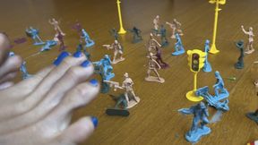 1080P Giantess tramples the entire army