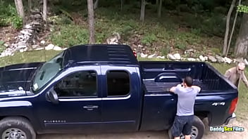 DaddysexFiles: Conner Habib kneels and sucks his stepdad Allen Silvers veiny cock