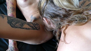 10000 % REAL!! My very first time ever licking a pussy!! [GER]