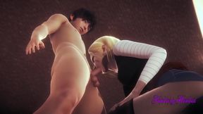 C18 Dragon Ball Hentai – Blowjob & Creampie Fuck in 3D Uncensored Action