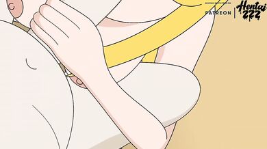 Francine Smith gets bred by giant cock in American Dad cartoon creampie