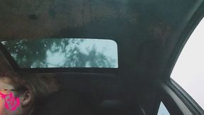 Smoking in the car at Sunrise with Coughing and Nose Blowing Volume 7 dsrk raimy morning