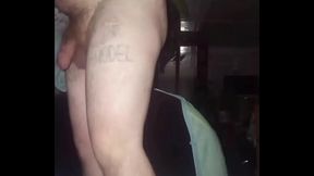 Full Video: A GAY man from Russia masturbates on camera, cums, drinks fresh cum and pours cum all over his face!