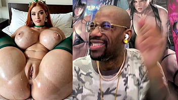 Chonky Big Breast Tight Bald Pussy Queen Is Oiled Up And Ready For Thicc Creampie In Her Tight Pussy, AI Generated