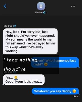 My Boyfriends Dad!