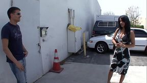 SUPER HOT MILF BABE - BRUNETTE WITH GREAT BIG TITS