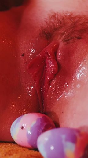 Egg Laying &amp; Squirting Orgasm, Extreme Wetness, Real Female Orgasm , HD Solo   Clip 3