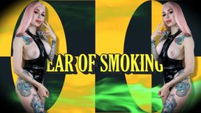 Year of "funny cigarette " SMOKING