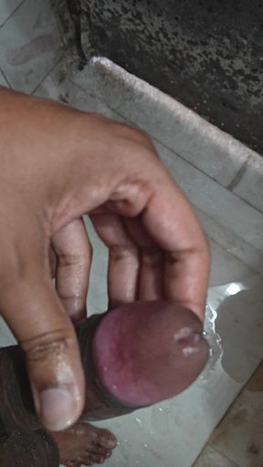 I massage my penis while taking a bath. It was very satisfying while having massage to my penis.