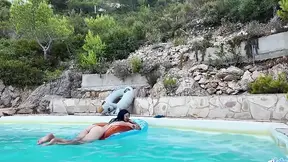 Pool Guy's Juice Filled Butt Smashing