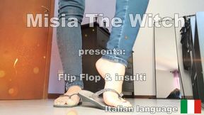 Flip Flop Humiliation - Insultato in Flip Flop