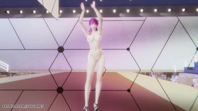 Mmd Mamamoo - Starry Night Evelynn Sexy Naked Dance League of Legends Hentai Uncensored 4K 60fps