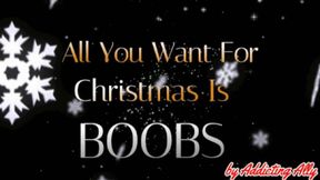 All You Want For Christmas Is BOOBS!