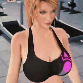 Samus Aran Working Out (Clothed Version)