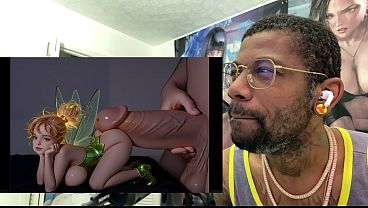 Thicc Fat Ass Tinkerbell Uses Her Booty To Rub A Huge Cock, AI Generated