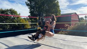 Beckie Gives Nikki 8 Piledrivers