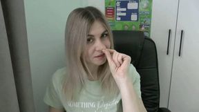 You look so beautiful as you pick your nose so much WMV FULL HD 1080p