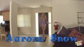Morning Anal&#x1F44C; Stretching with Sweet Aurora Snow & Deep Missionary Action