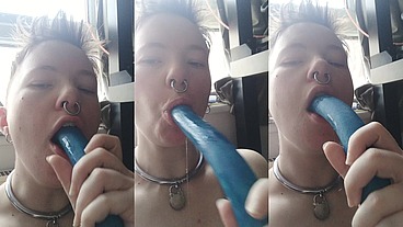 I use the for deepthroat practice every morning and I really love all the super viscous stringy saliva deep-throatin...