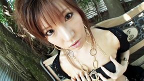 Sensual beauty Serina Hayakawa deepthroat and rides cock