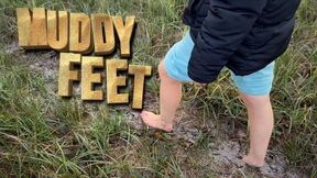 Muddy Feet in a Swampy Bog (HD)