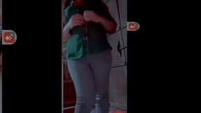 Today, I Met My New Client and Took off Her Jeans and Pants to See the Warmth of Her Pussy.