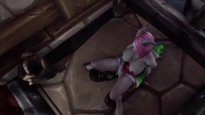 santa s elves got a demon girl
