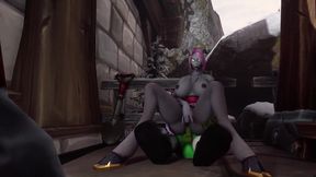 santa s elves got a demon girl