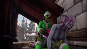santa s elves got a demon girl