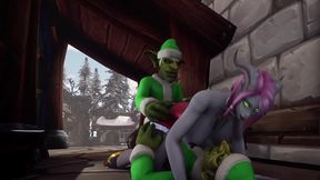 santa s elves got a demon girl