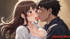 Sensual Silver-Haired Couple - Intimate Bedroom Passion