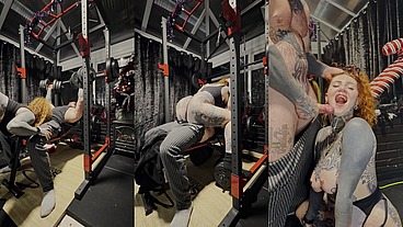 HAPPY WILDD KINKMAS DAY 10 GYM WORKOUT FACIAL