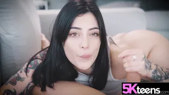 Tabatha Lust's Tattooed Curves Ride Jason Carrera's Thick Cock in HD