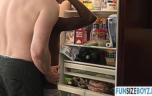 Skinny black gay gets his ass licked and bareback anal fuck