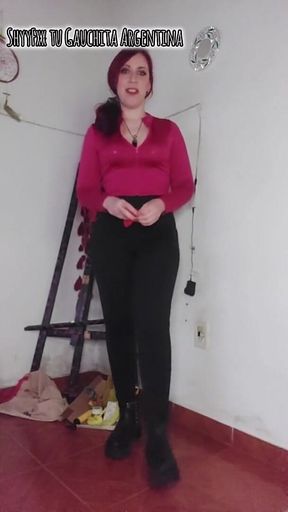 Mira Como Te Reviento Los Globos!!! Continua La *** Por El Fetiche De Globos! JOI