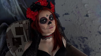 Haloween bride hard gangbang anal fuck