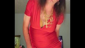 Busty Sissy Cumming