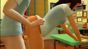 First-Time Virgin Teen Gets Fucked Hard In School Uniform For Creampie