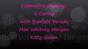 Submissive Sharing Is Caring with Whitney Morgan, Scarlett Venom, Kitty Quinn