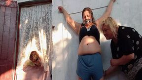 Show with inflate her belly MP4(1280*720)HD