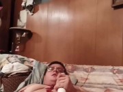 Cumming With My Hand Tied Behind My Back - FtM Solo DP