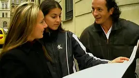 Desperate Teens Bring Stranger Home for Steamy Threesome Encounter