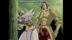 Anime toon gets fucked hard by tentacled alien