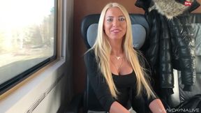 Kinky Bitch In Hamburg German Blonde Gets Fucked Hard In All Holes + Cum Face