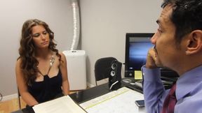 alana lace sucks her boss s cock to make up for always being late