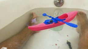 Giantess Buys Canoe for her Tinies 1080