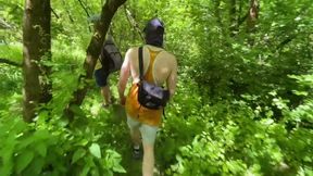 Fucking in the Forest, Three Gay Men Fucking Without a Condom